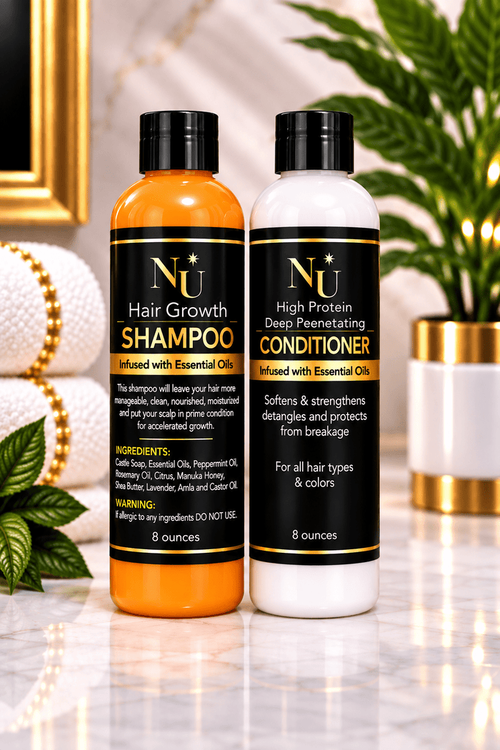 Nu Hair Growth Shampoo and Conditioner