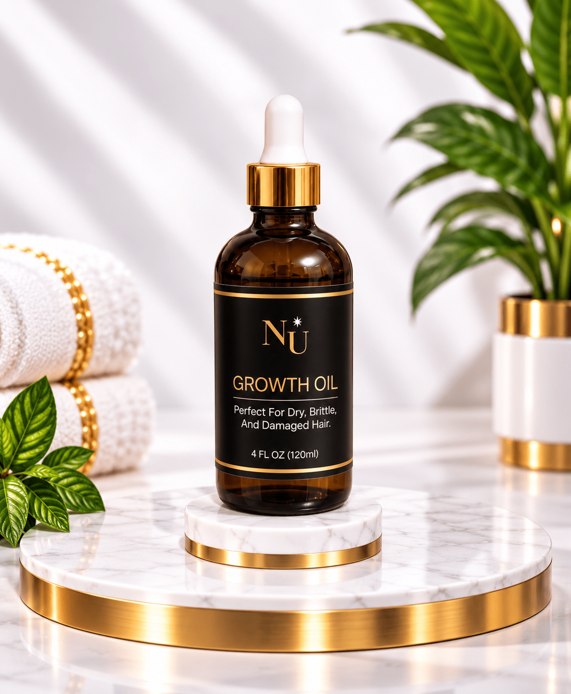 Nu Hair Growth Oil (4 oz bottles)