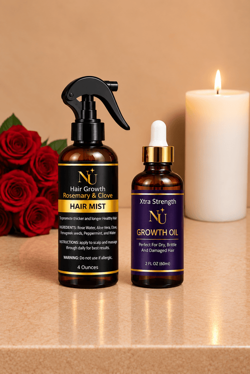 Nu Hair Growth Hair Mist and Nu Hair Growth Oil